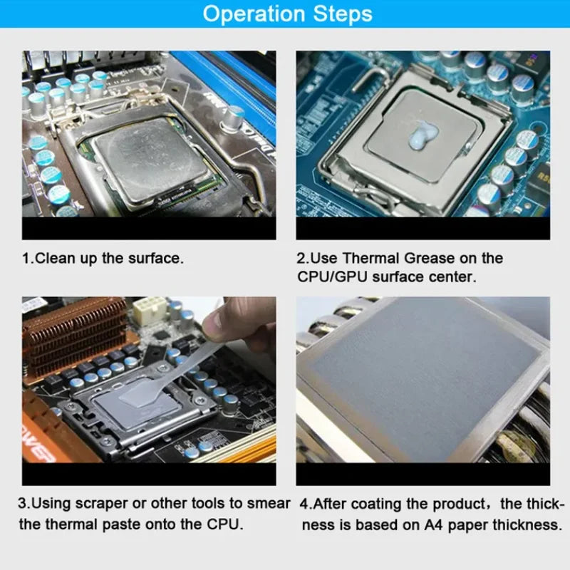 MX-4 4g Thermal Grease — High-Performance Thermal Paste for CPU, GPU & Heatsink Cooling