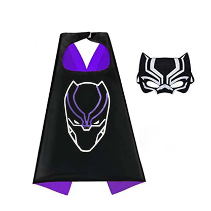 Superhero Capes for Boys & Girls – Cartoon Dress-Up Costume Cloak for Birthday, Halloween & Easter Party