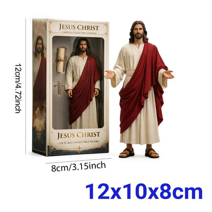 Jesus Open Arms Blessing Statue - 1/6 Scale Hand-Painted Christ Figurine for Home Decor