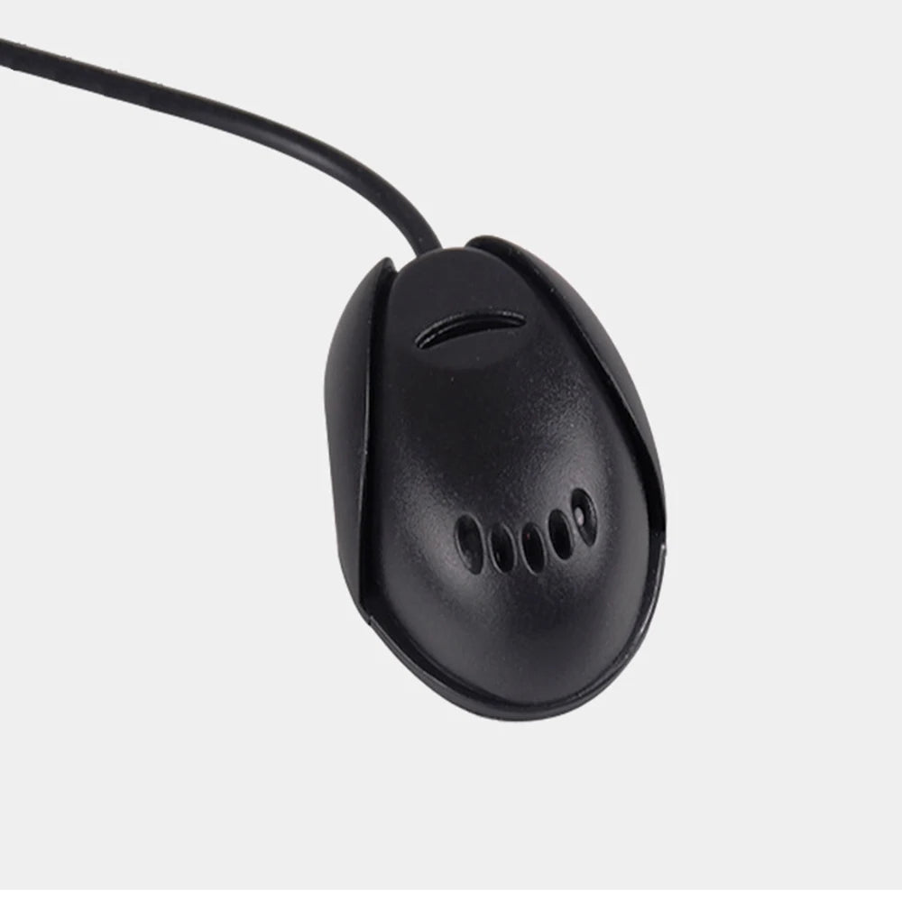 Mini 3.5mm Wired Car Microphone: Hands-Free Audio Mic for DVD, Radio Player, and More