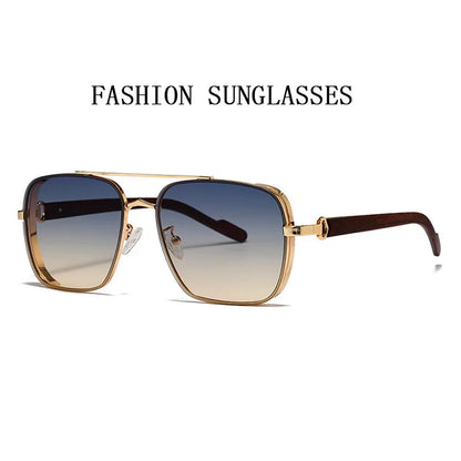 2023 Trendy Sunglasses for Men & Women – Square, Luxe Vintage Retro Steampunk Fashion Glasses, Gafas De Sol Hombre