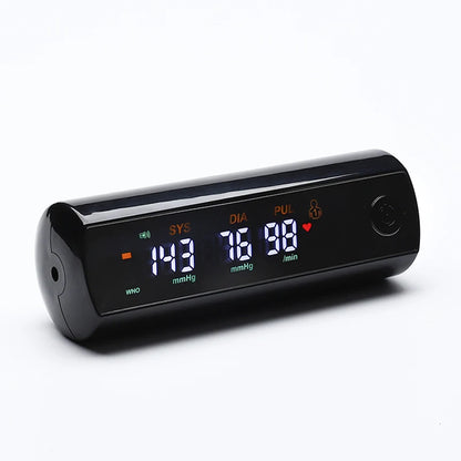 Rechargeable Li-Ion Battery Blood Pressure Monitor – LCD Large Screen Sphygmomanometer with Russian Voice Tonometer