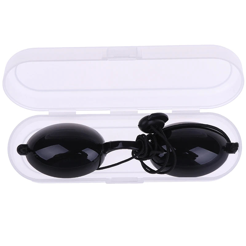Protective Eye Goggles for IPL Laser & UV Treatment – Flexible UV Protection, Sunbed Tanning & Sunbathing Eyewear