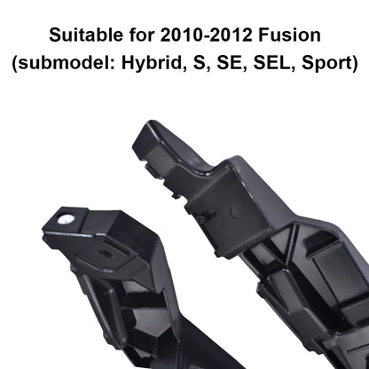 Ford Fusion Front Bumper Bracket - 2010–2016 Replacement Mounting Support OE DS7Z17C947A/B & AE5Z17C947C/D
