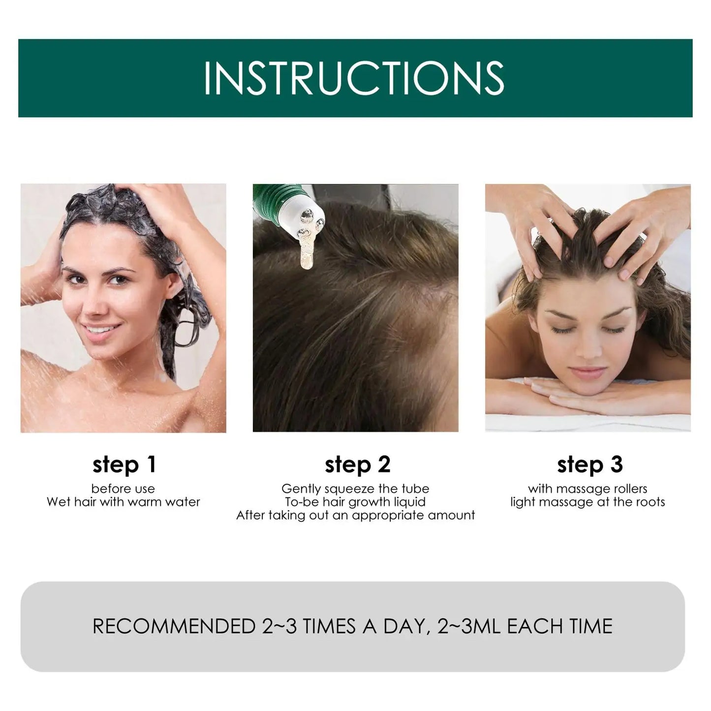 Anti-Hair Loss Serum - Scalp Treatment Essence for Strengthening Hair Roots & Thinning Hair Care (20/30ML)