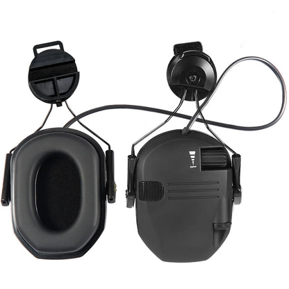 WK Tactical Electronic Shooting Earmuff – New Generation Noise-Reducing Headphones, NRR 23dB Helmet Version