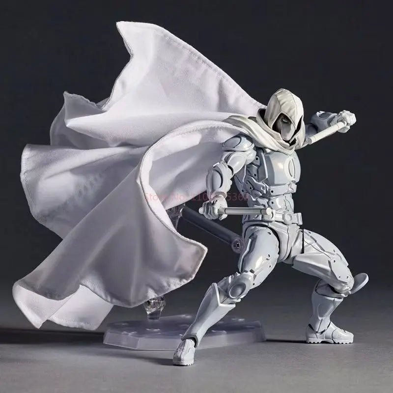 Authentic 16cm Moon Knight PVC Figure – Anime Model Collectible Desktop Ornament & Birthday Gift Toy