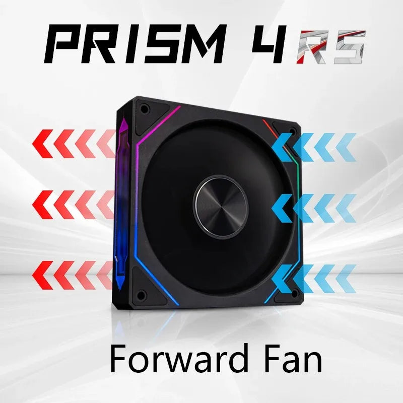 PRISM 4 RS ARGB Computer Case Fan - 120mm Quiet Cooling Fan, 12V, 800–1600RPM, High Airflow