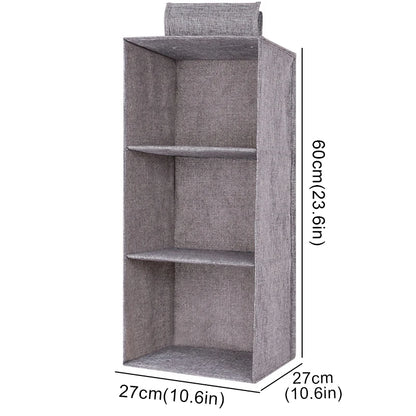 Hanging Cabinet Organizer for Underwear and Closet Storage — Wardrobe Rack Shelf Drawer Box