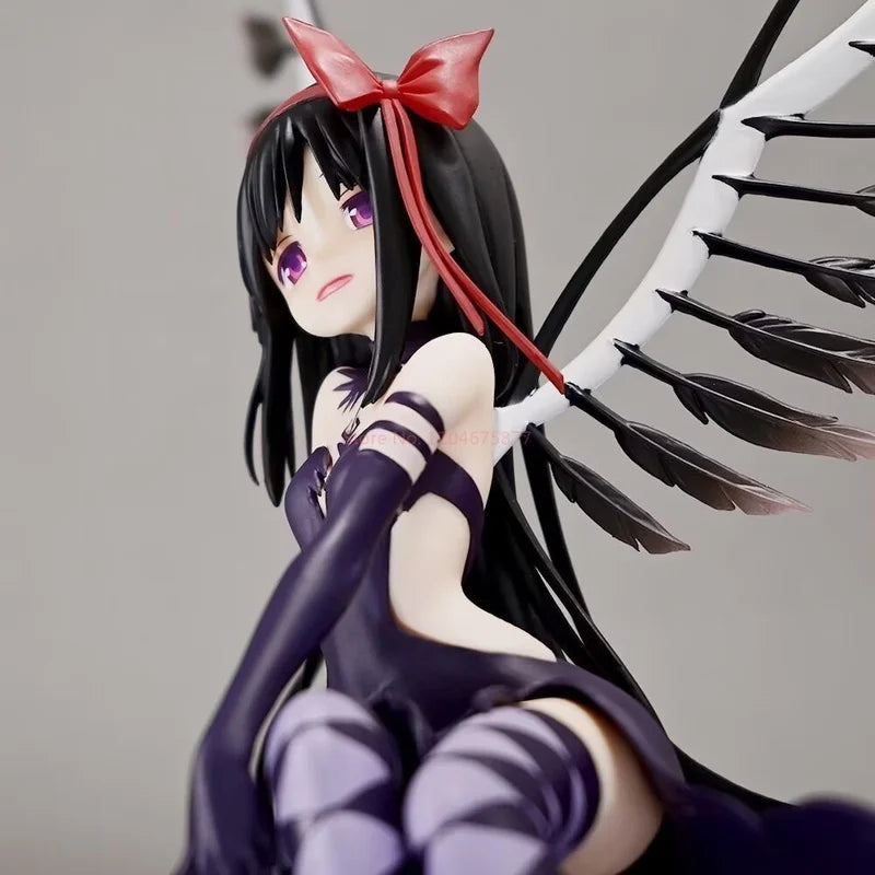 Puella Magi Madoka Magica Akemi Homura Figure – PVC Anime Girl Action Toy & GK Collectible Statue Gift