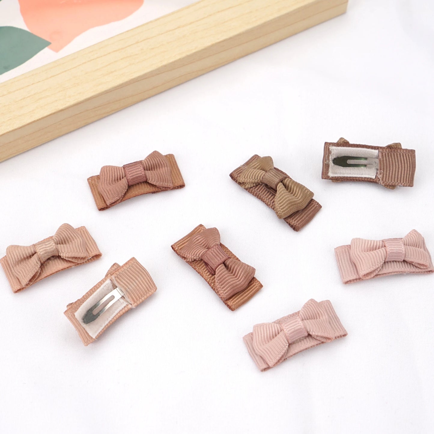 20Pcs Baby Hair Clips Set – Gentle Lanugo Headdress Trumpet Princess Hairpins for Toddlers