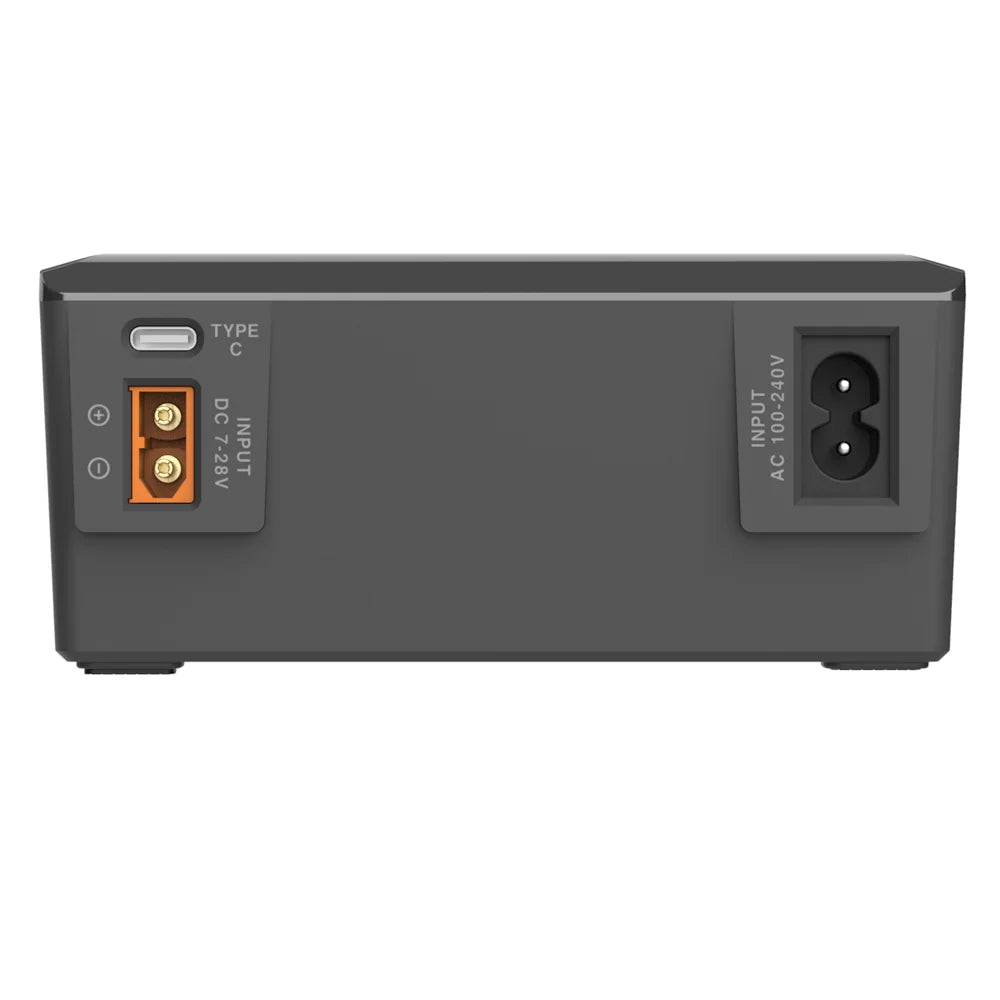 ToolkitRC M6DAC Dual Channel Smart LiPo Battery Charger – 200W AC, 350W DC x2, 15A for 1-6S LiHV PD 65W Discharger