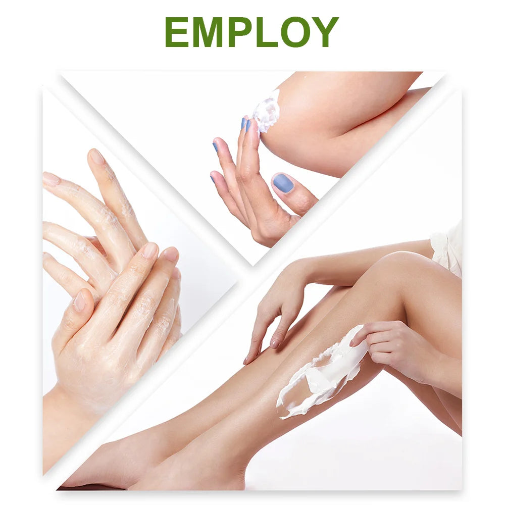 Tea Tree Oil Foot Cream – Exfoliating Foot Care for Rough, Cracked Feet, Softening & Long-Lasting Moisturization