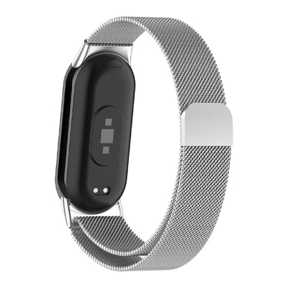 Magnetic Stainless Steel Strap for Xiaomi Mi Band 8 9 – Loop Bracelet Belt Accessory