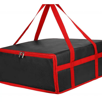 Pizza Insulated Delivery Bag – Thermal Food Warmer Carrier Tote for Hot Pizza, Takeaway & Grocery Shopping, Portable Heat Retention Bag