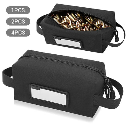Tactical Rifle Cartridge Wallet - 1000D Ammo Pouch Bullet Carrier Bag for EDC Tools, Medical Supplies - Hunting Utility Handbag