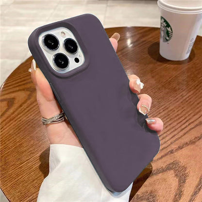Liquid Silicone iPhone Case – Soft Shockproof Back Cover for iPhone 16/15/14/13/12/11 Pro Max