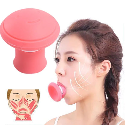 Jawline Exerciser & V-Face Lifter – Double Chin Remover and Facial Muscle Toner for Skin Firming & Masseter Line Definition