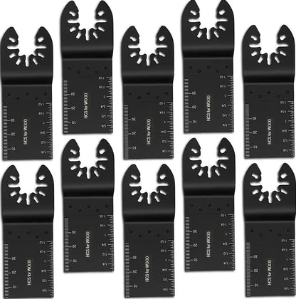 Oscillating Multi-Tool Saw Blades Set (20/50/100Pcs) – Fast Cutting Wood & Metal Renovator Cutter Blades Multi-Function Tool Accessories