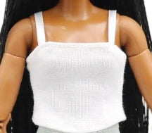 1/6 Barbie Doll Clothes – 30cm Simple Short Skirt & Vest Daily Wear Accessories