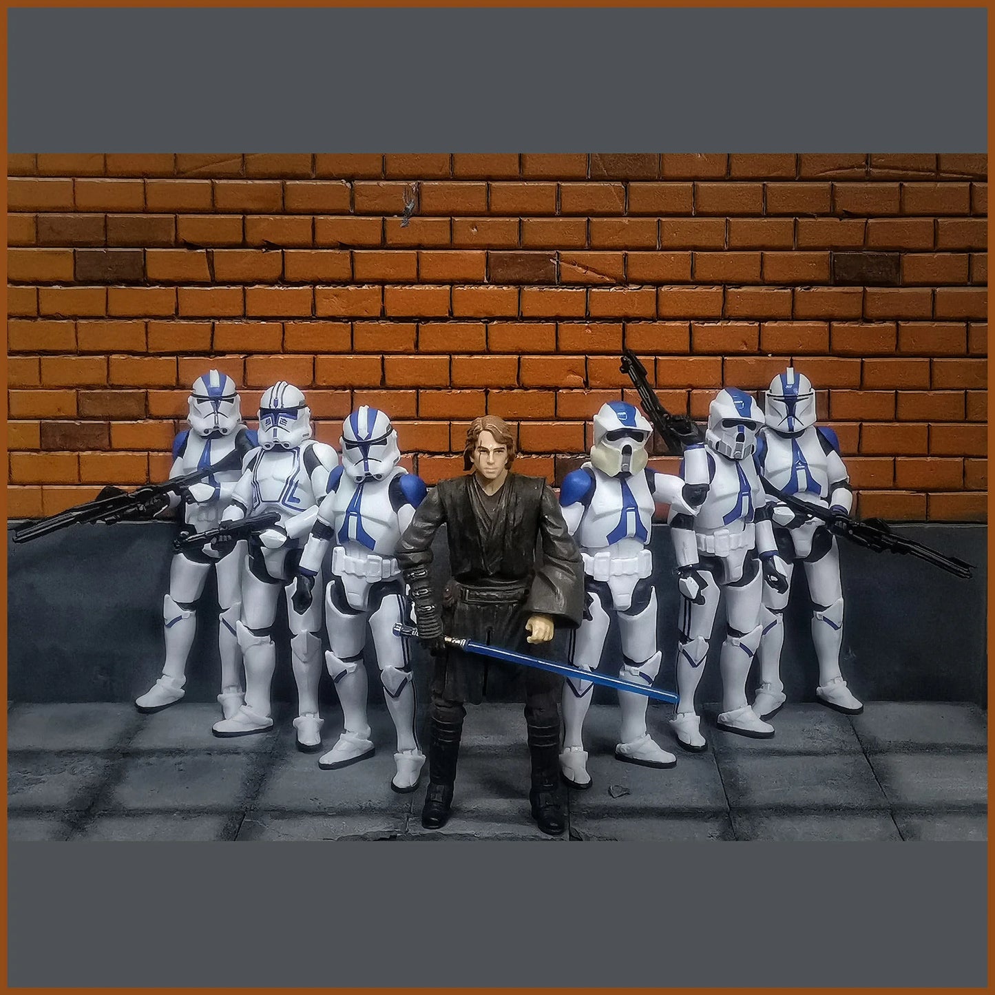Star Wars 3.75" Clone Trooper Action Figure — 1/18 501st & 187th Legion REX ARF P1/P2 Toy Model