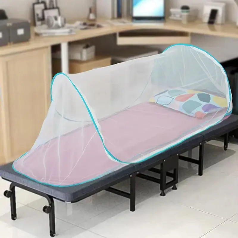 Outdoor Camping Mosquito Net – Foldable Portable Bed Tent for Family Picnics & Travel, No Installation Needed