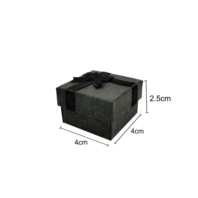 12/24/36pcs Ring & Earring Storage Boxes — High-Quality Paper Jewelry Gift Packaging Container Display