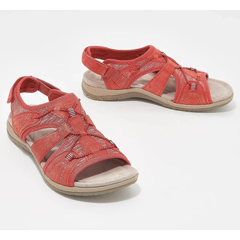 Women’s Custom Flat Sandals – Comfortable Casual Solid Color Beach Shoes, Summer 2025 Footwear