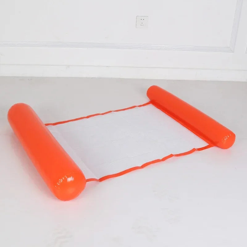 New Inflatable Water Hammock Recliner - Floating Swimming Mattress and Pool Party Lounge Bed