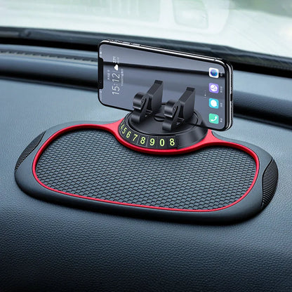 Multi-Functional Car Anti-Slip Mat – Non-Slip Sticky Phone Holder for Dashboard, Silicone Car Pad Mount