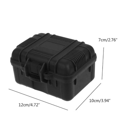 1-Slot Watch Storage Case — Waterproof ABS Protective Watch Box Organizer