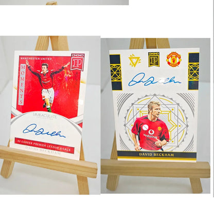 Panini DIY Star Football Card – Messi & Ronaldo Collectible, Homemade Gift for Christmas & Birthday