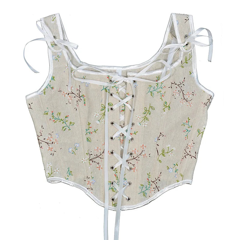 Sexy Lolita Underbust Corset – Slimming Bandage Bustier Top for Women Lingerie & Elegant Streetwear