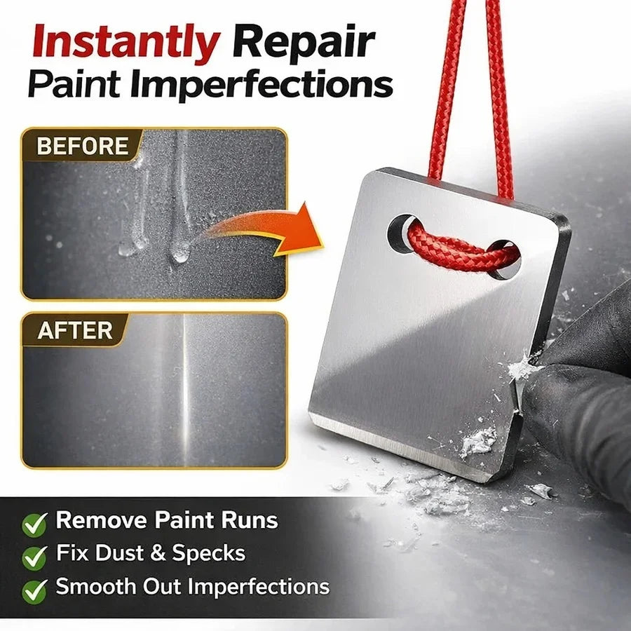 Car Polishing Repair Scraper - Paint, Varnish & Hard Surface Stain Removal Cleaning Tool