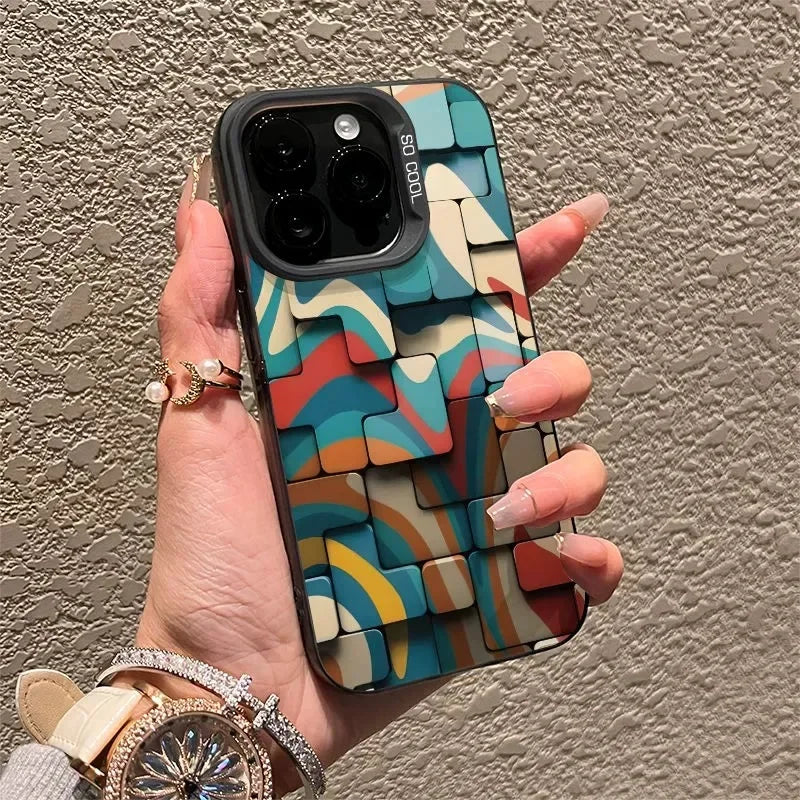 Funda iPhone Case Cover – Compatible with iPhone 16, 15, 14, 13, 12, 11 Pro, Pro Max, XS Max, XR, SE 2020/2022, 7/8 Plus
