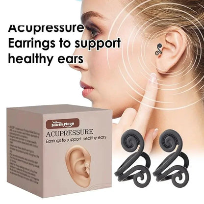 Tinnitus Relief Earrings – Anti-Tinnitus Ear Sleeves & Earring Stoppers for Soothing Ear Pressure Relief