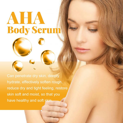 Hyaluronic Acid & Vitamin C Facial Serum – AHA Brightening, Dark Spot Care, Pore Care & Hydrating Skin Repair Treatment