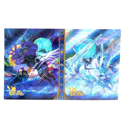 Charizard 240Pcs Card Album – Anime Card Binder for Mewtwo, Charizard & Collections, Protector Folder Gift