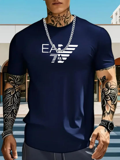 Unisex Cotton Round Neck T-Shirt - Loose Fit Breathable Summer Casual Top for Men and Women
