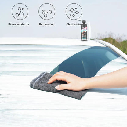 Glass Polishing Compound & Oil Film Remover – Car Windshield Deep Cleaning Paste for Clear Windows & Auto Detailing