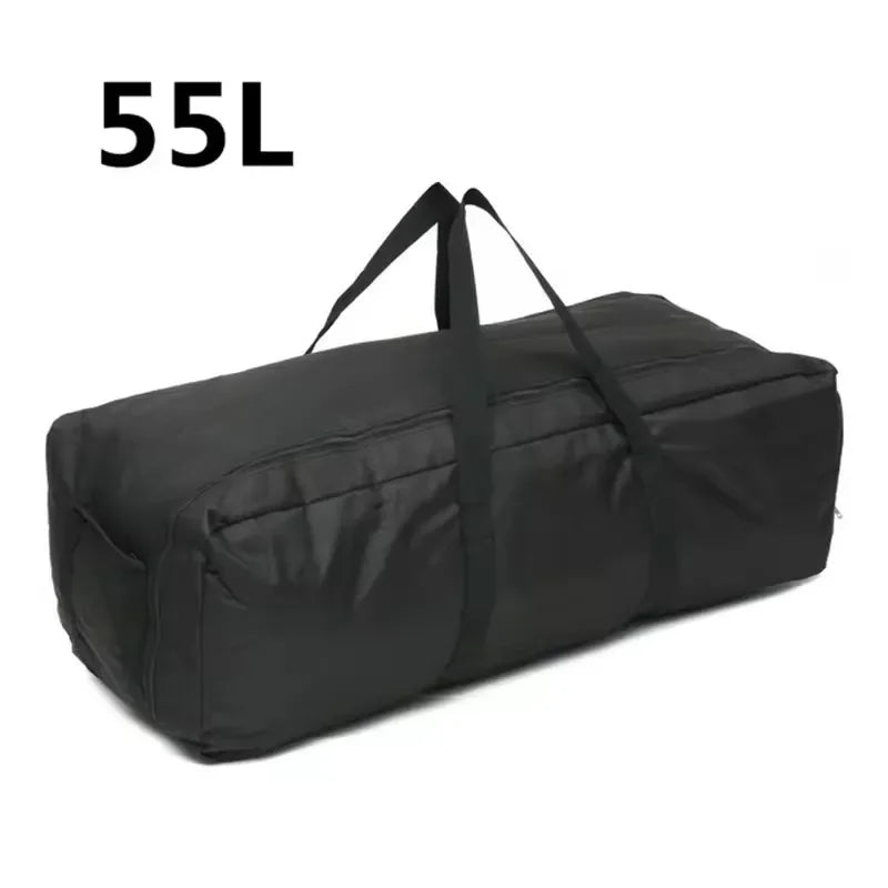 55L-150L Waterproof Duffle Bag - 1680D Oxford Fabric Foldable Travel & Hiking Storage Backpack