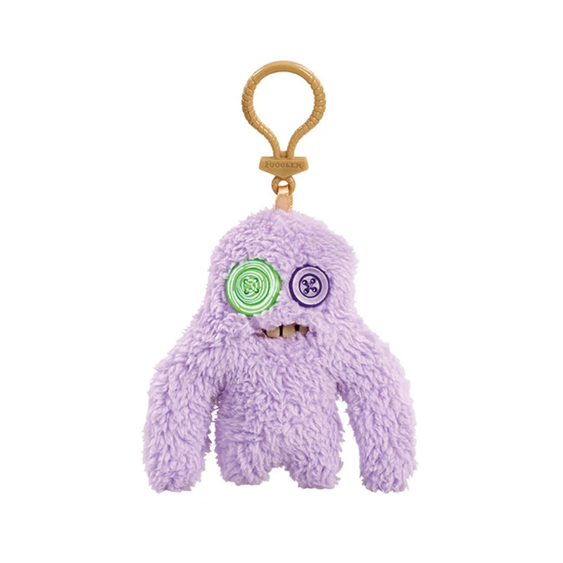 12cm Fuggler Ugly Monster Plush Keychain – Funny Kawaii Rabbit Stuffed Doll Pendant Gift for Kids
