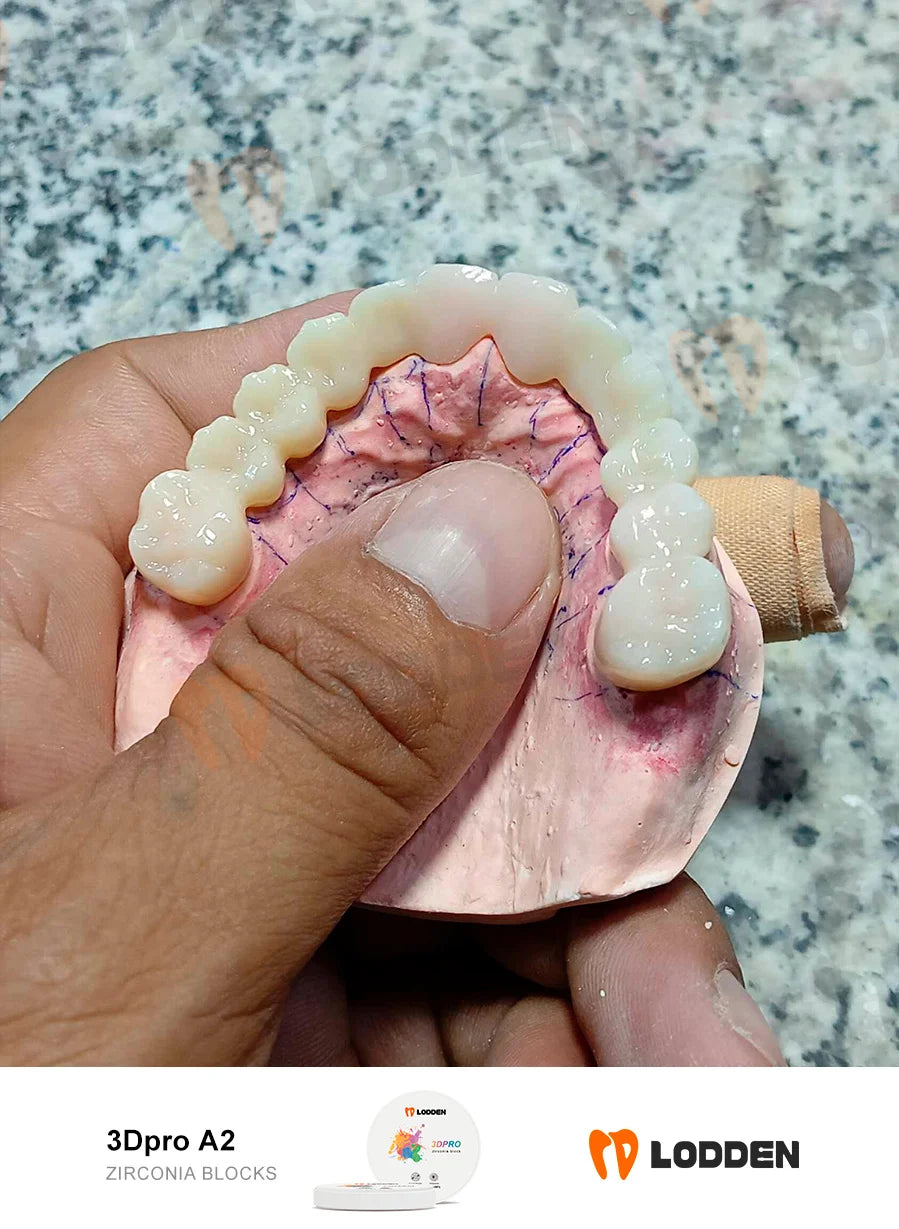Dental Zirconia Block 3D PRO – Multilayer 98mm Disc for CAD/CAM, 16 Colors