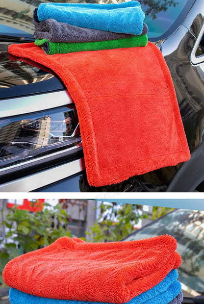 SEAMETAL 1200GSM Microfiber Car Towel – Ultra-Soft Heavy-Duty Drying & Detailing Cloth
