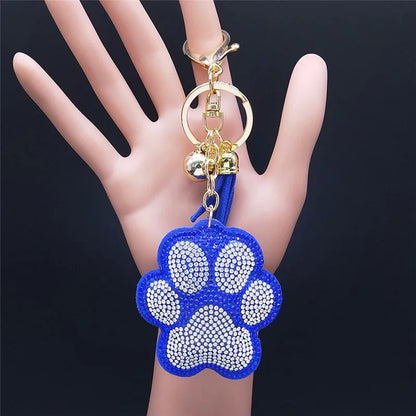 Ladybug Crystal Keychain - Tassel Bag Charm & Decorative Key Ring for Women & Men