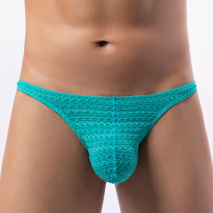 Men’s Mesh Breathable Briefs Y48 – Lightweight Pouch Underwear, Sexy Comfort Fit Lingerie Style Boxers for Men