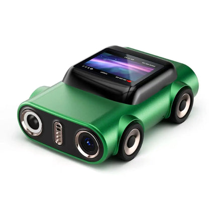 Ourlife Keychain Mini Action Camera - 2K Video Recorder with 1.0-Inch LCD Screen, Memory Support & Retro Design