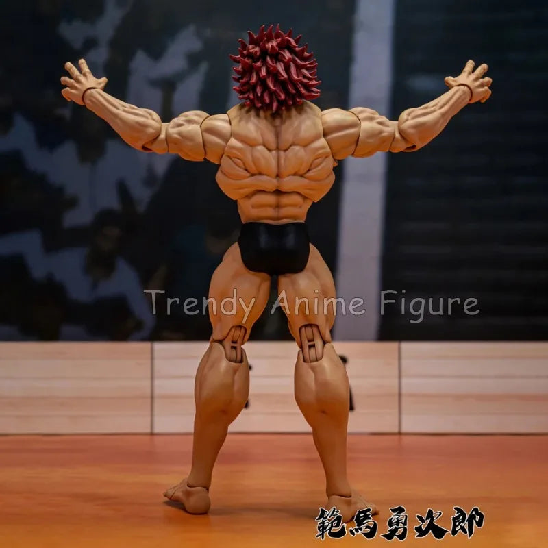 ST Baki Hanma Son of Ogre Action Figure — Yuujiro Hanma PVC Movable Anime Model Toy