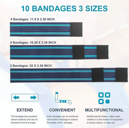 Elastic Bandage Expandable Binding Belt, Spare Parts for Lipolaser Beauty Machine, Wraps and Strips, Elitzia ETL06BD