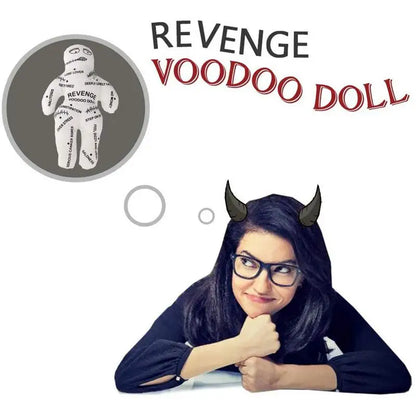 Custom Revenge Voodoo Doll : Witchcraft Fabric, Red Horror Toy - Perfect Holiday Party Gift for Kids, Boys, and Girls